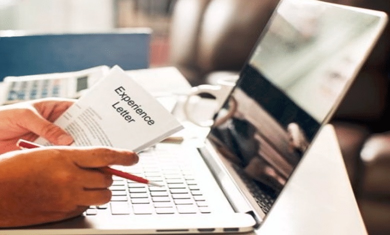 شهادة خبرة بالانجليزي