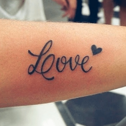 عبارات تاتو حب