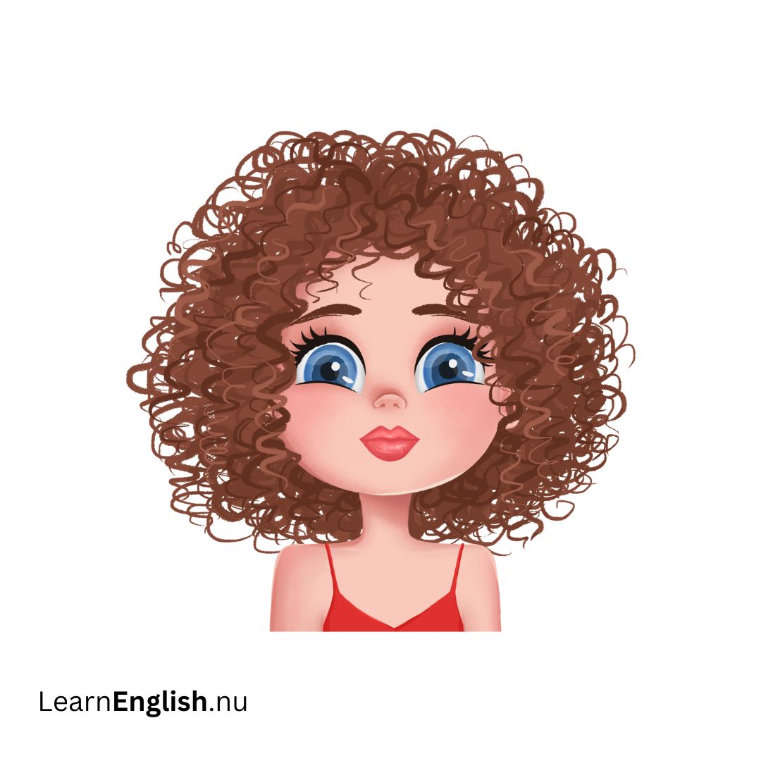 curly hair شعر مجعد