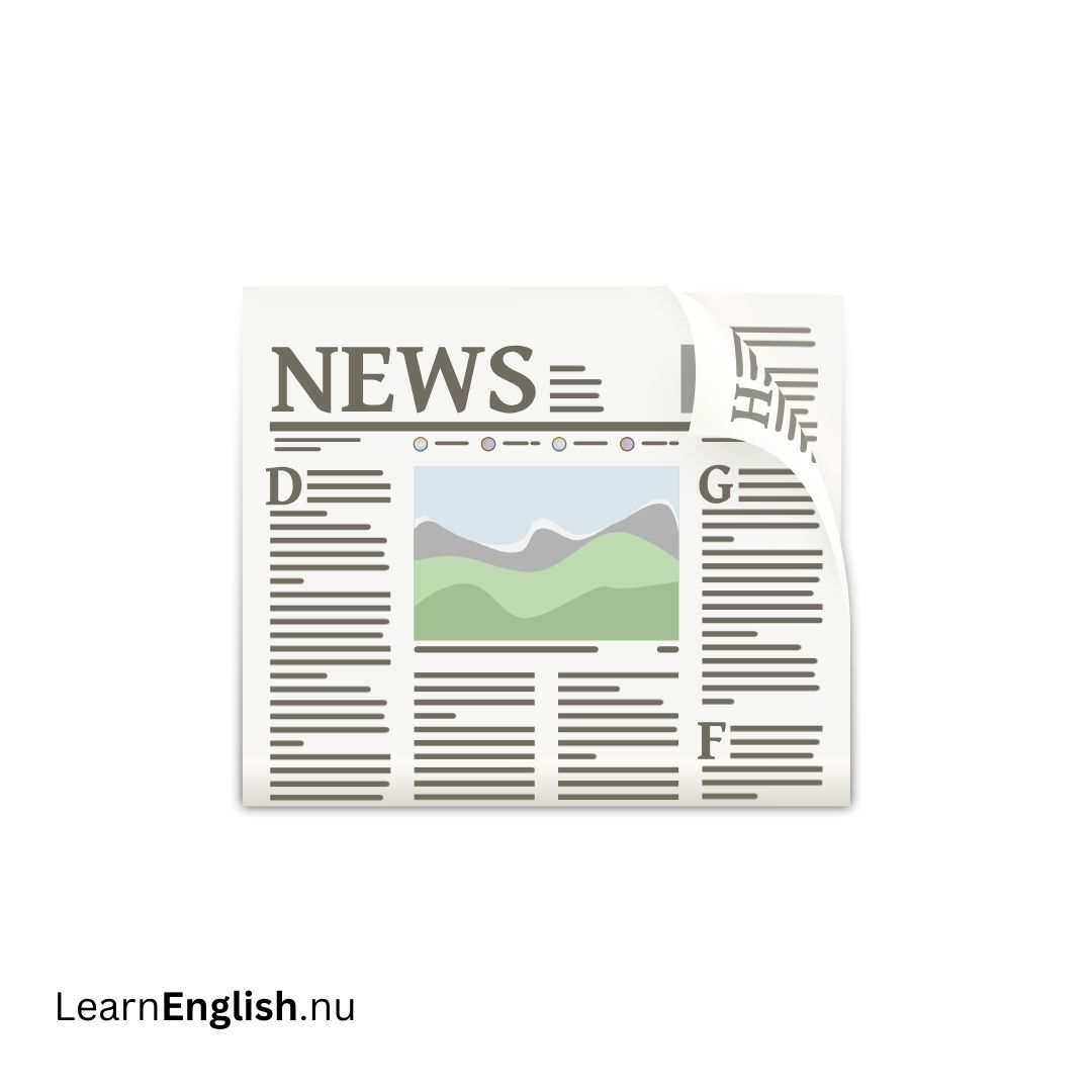 newspaper الصحيفة