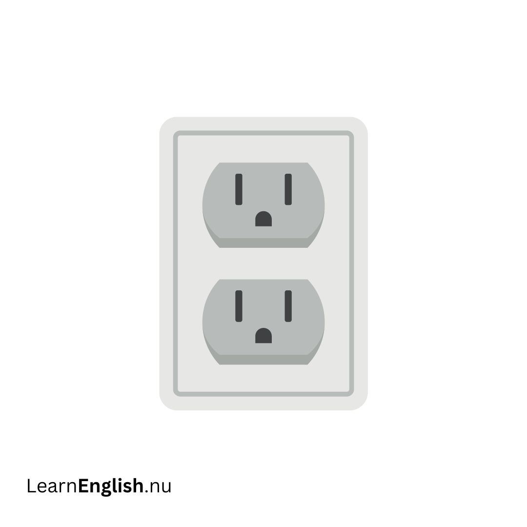 Power outlet مأخذ الكهرباء