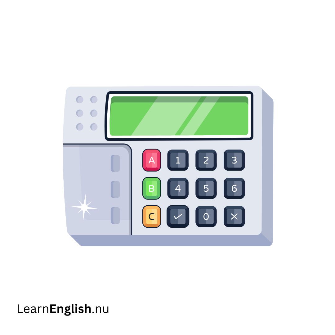 Burglar alarm جهاز إنذار للسرقة