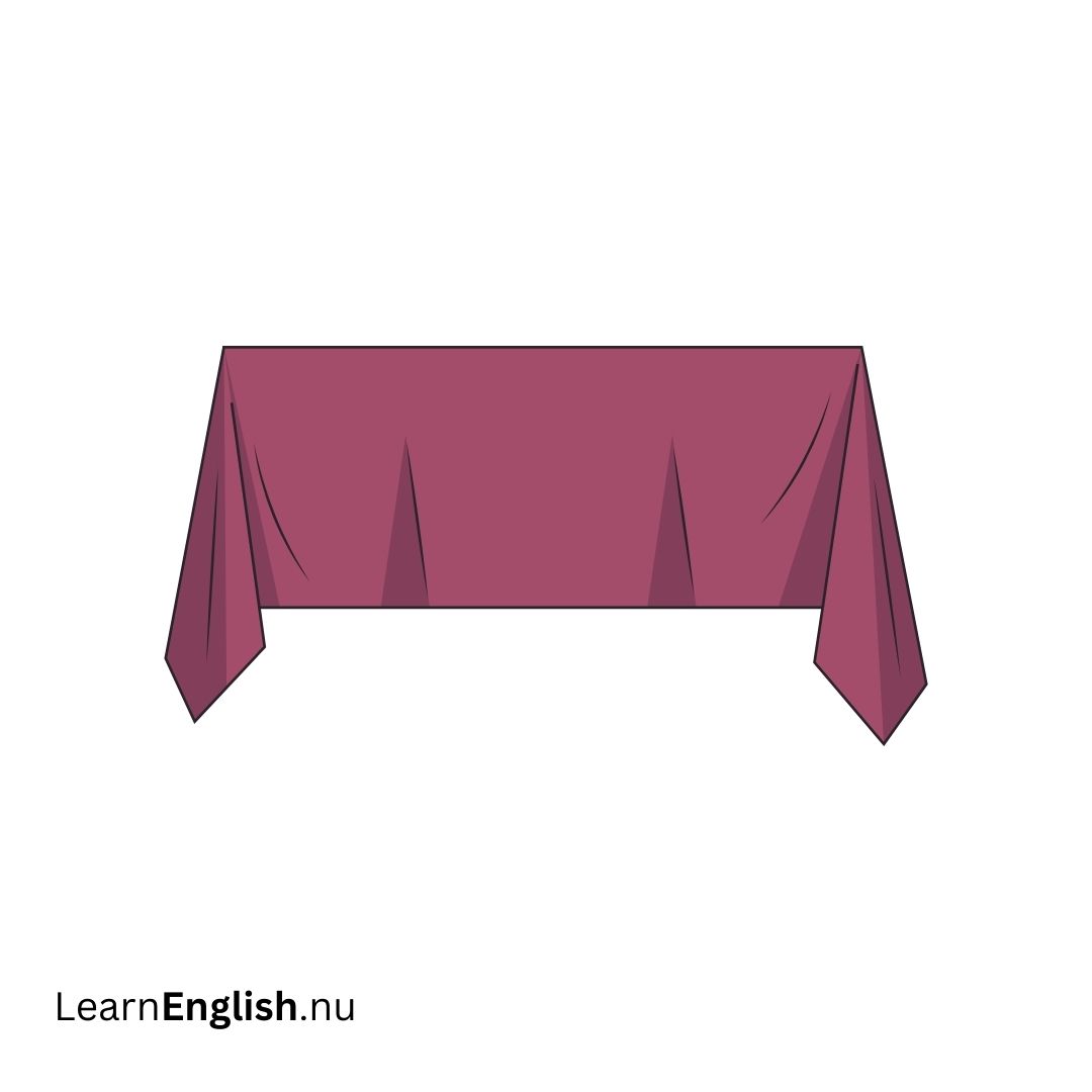 tablecloth مفرش الطاولة