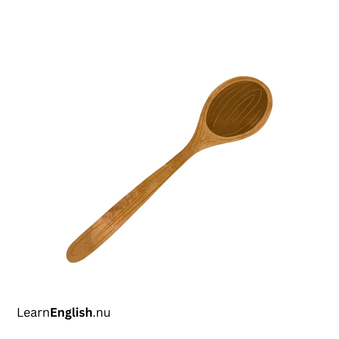 Wooden spoon ملعقة خشبية