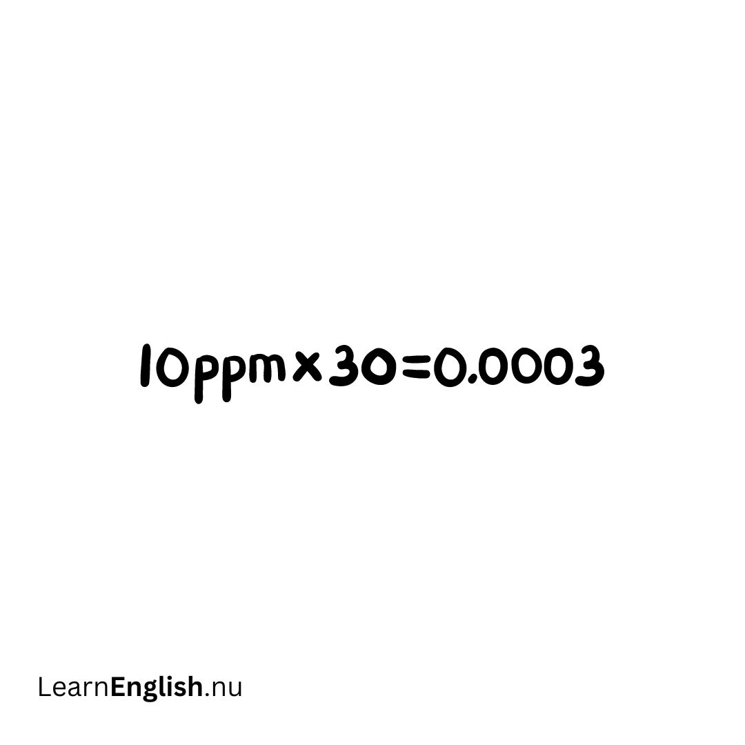 Per million في المليون