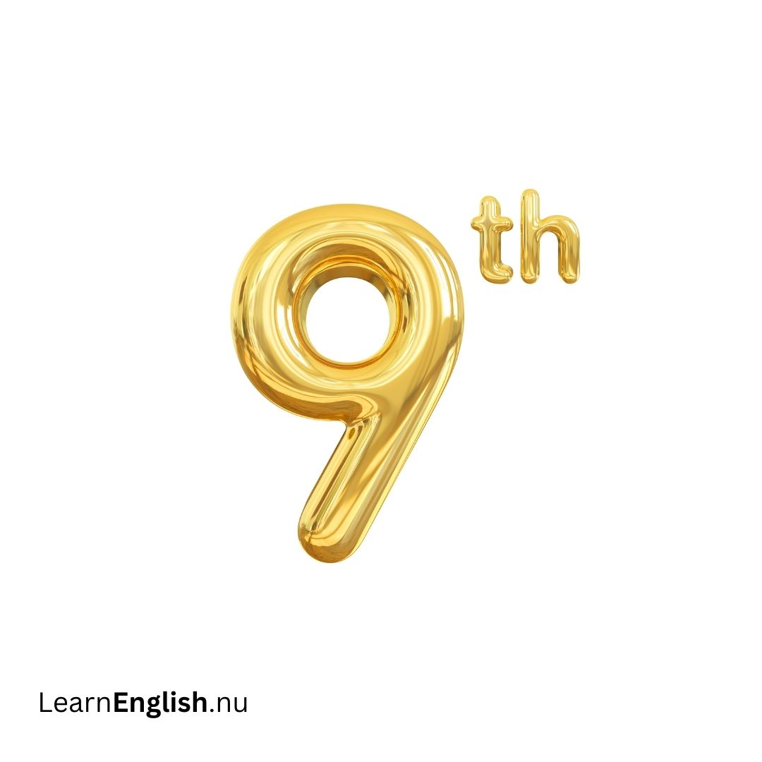 Ordinal Numbers in English 1 to 1000000 learn english Ordinal Numbers in English 1 to 1000000 learn english