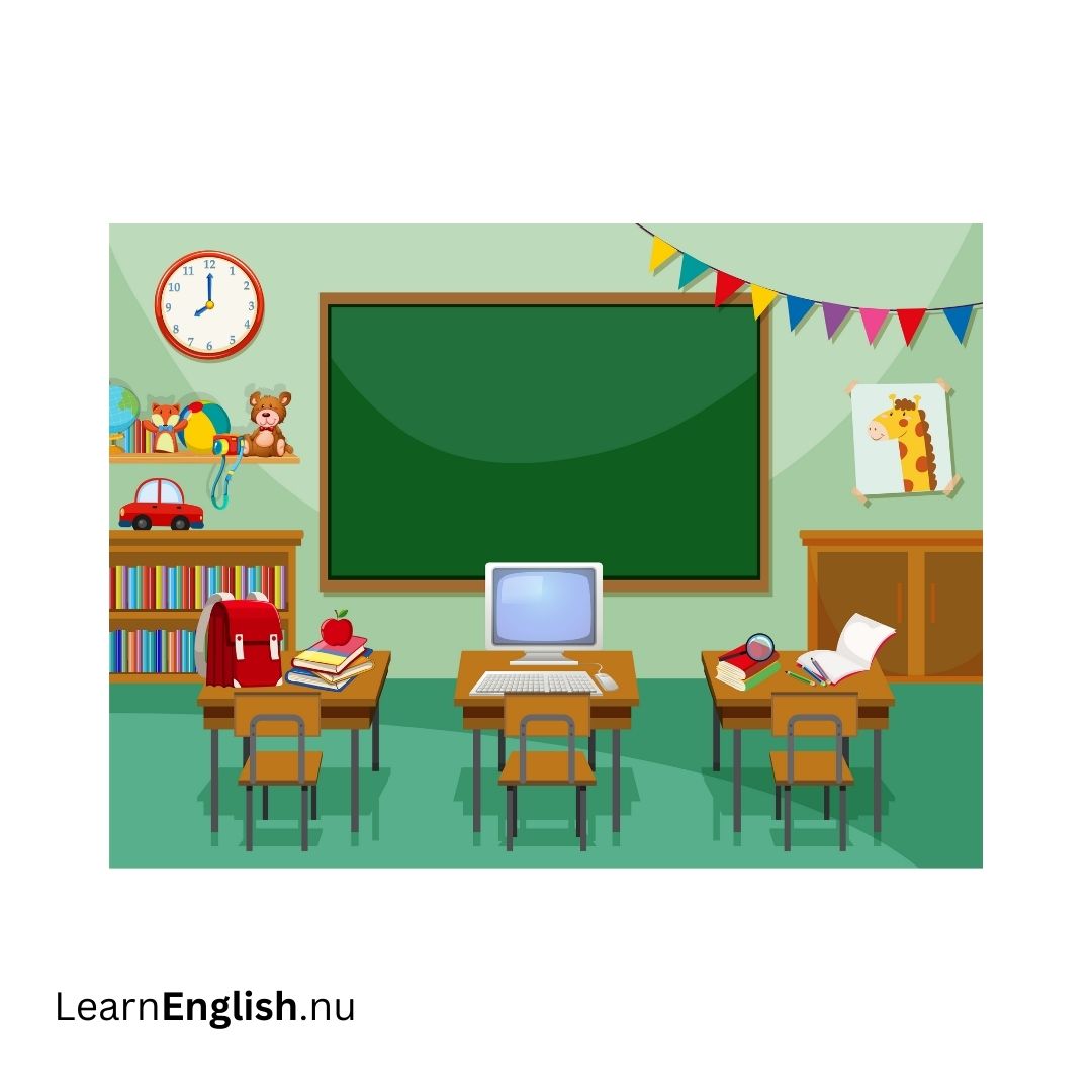 Classroom صف دراسي