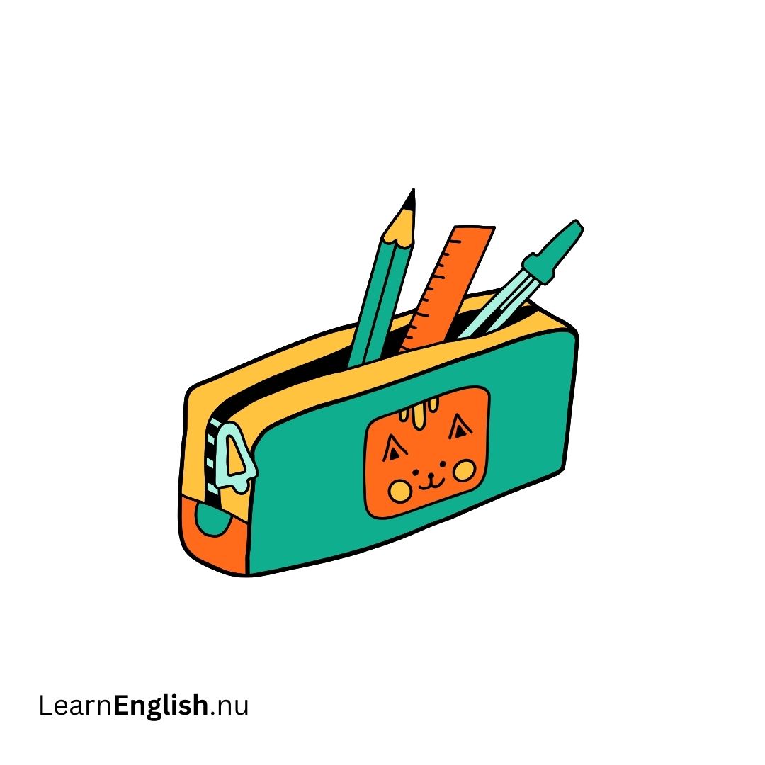 Pencil case حقيبة قلم