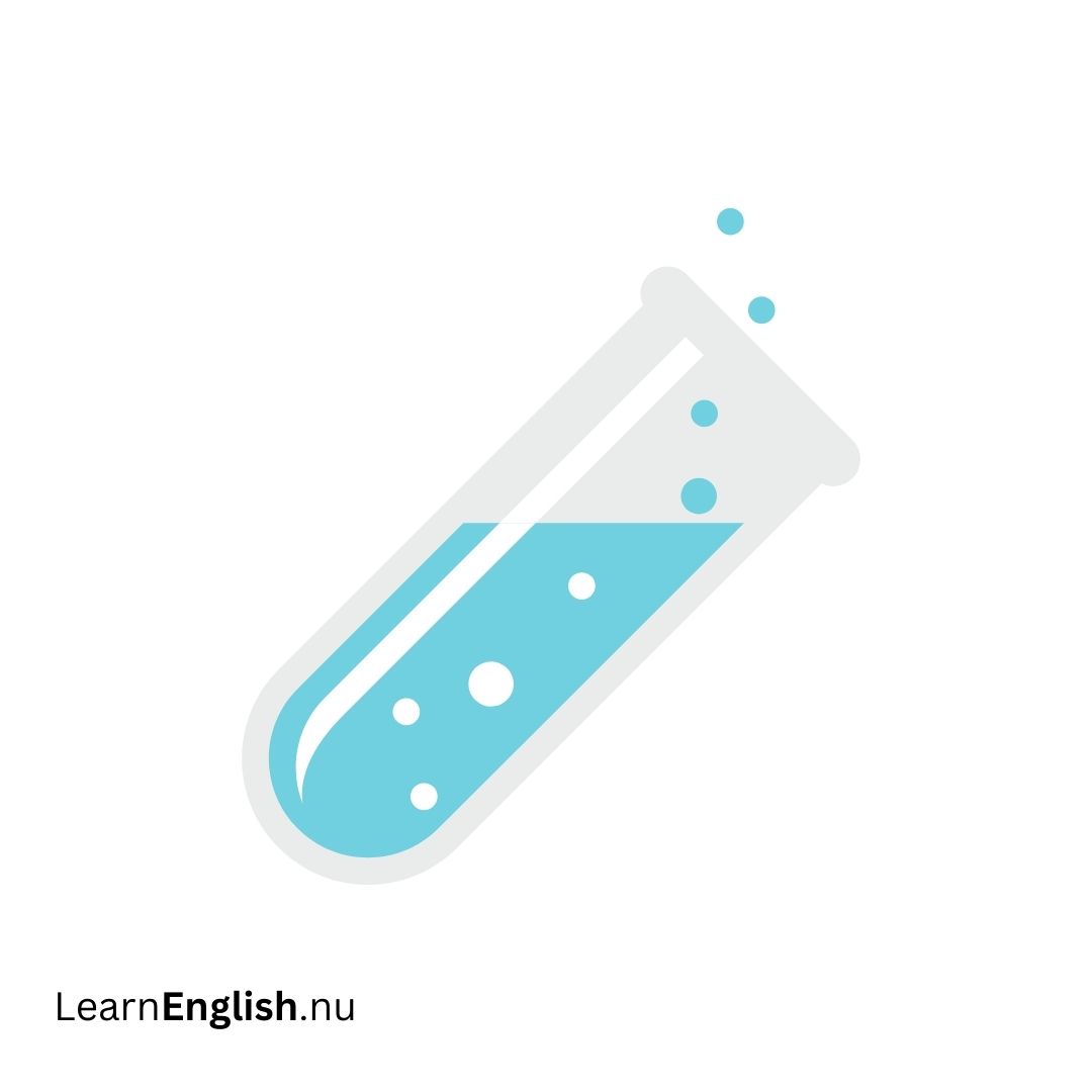 Test tube أنبوب اختبار