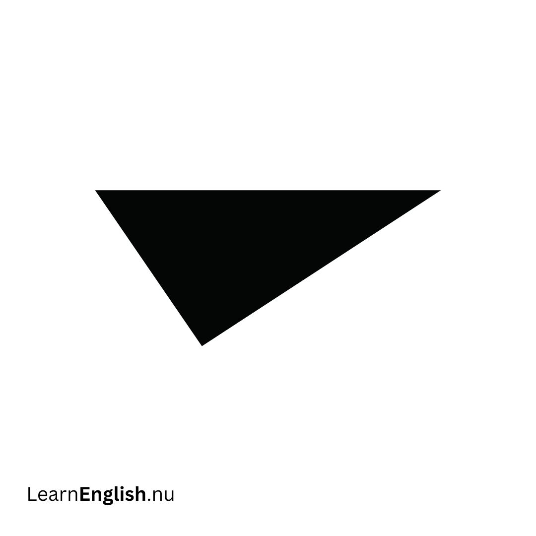 scalene triangle مثلث غير متساوي الأضلاع