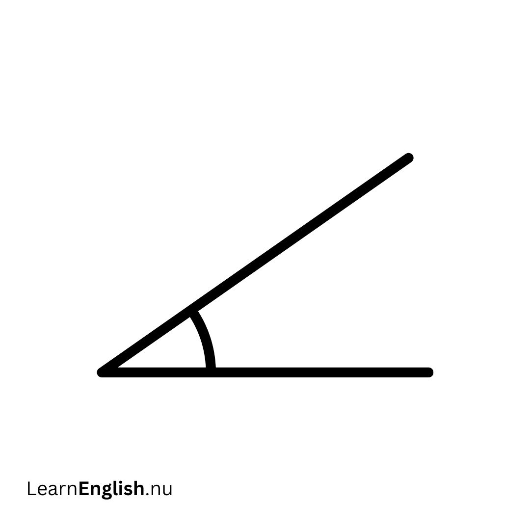 Acute Angle زاوية حادة
