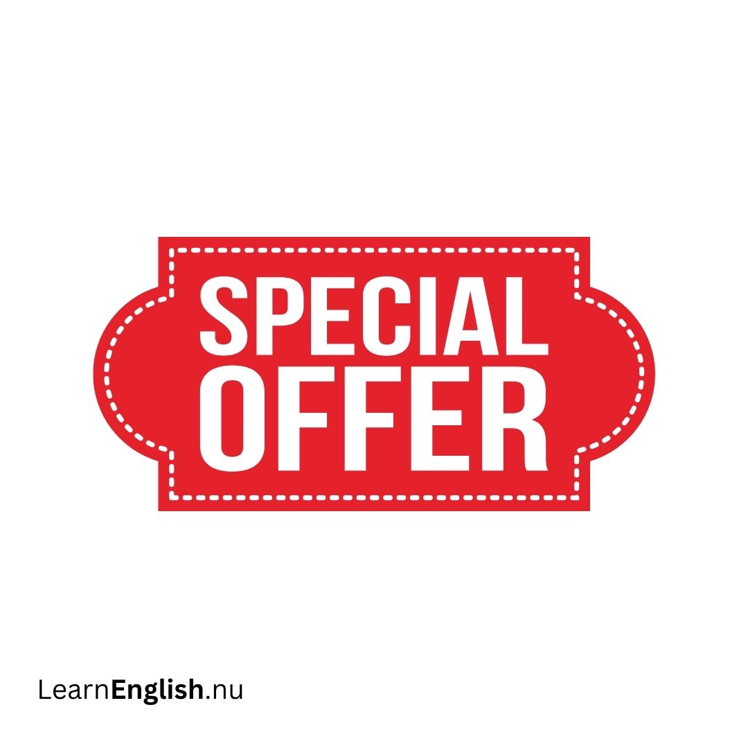 Special offer عرض خاص