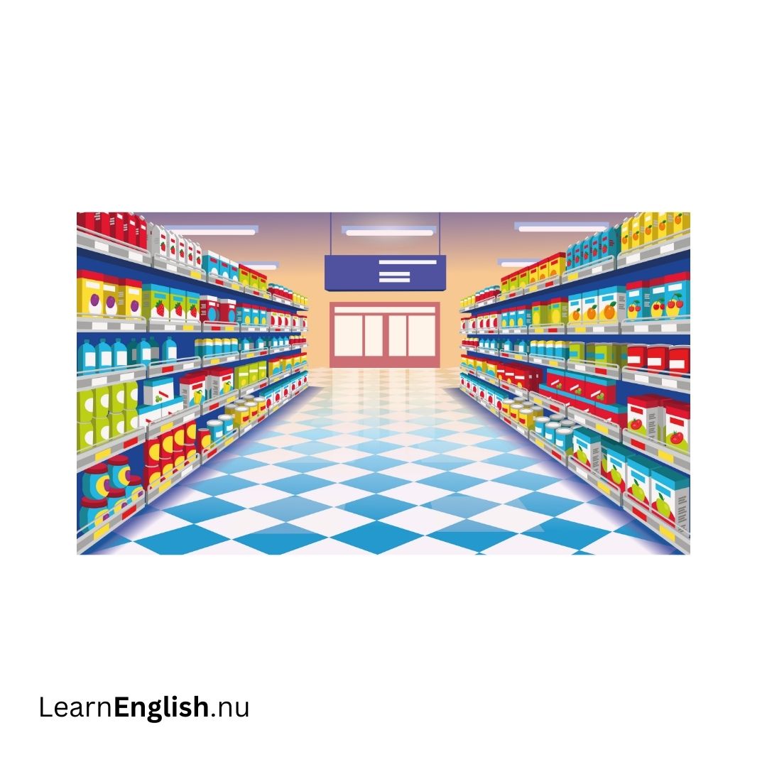 Aisle ممر في المتجر