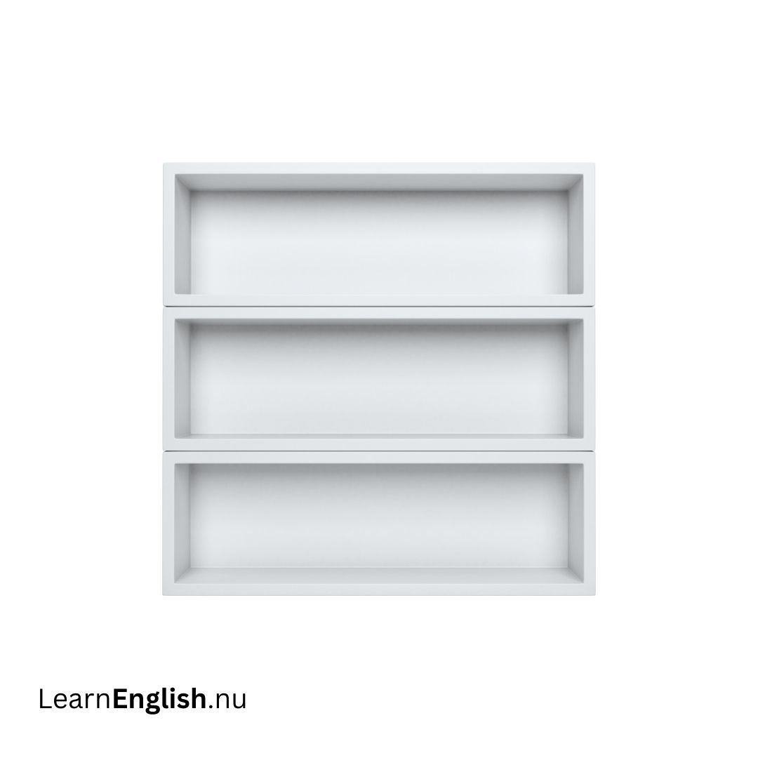 Shelf رف في المتجر