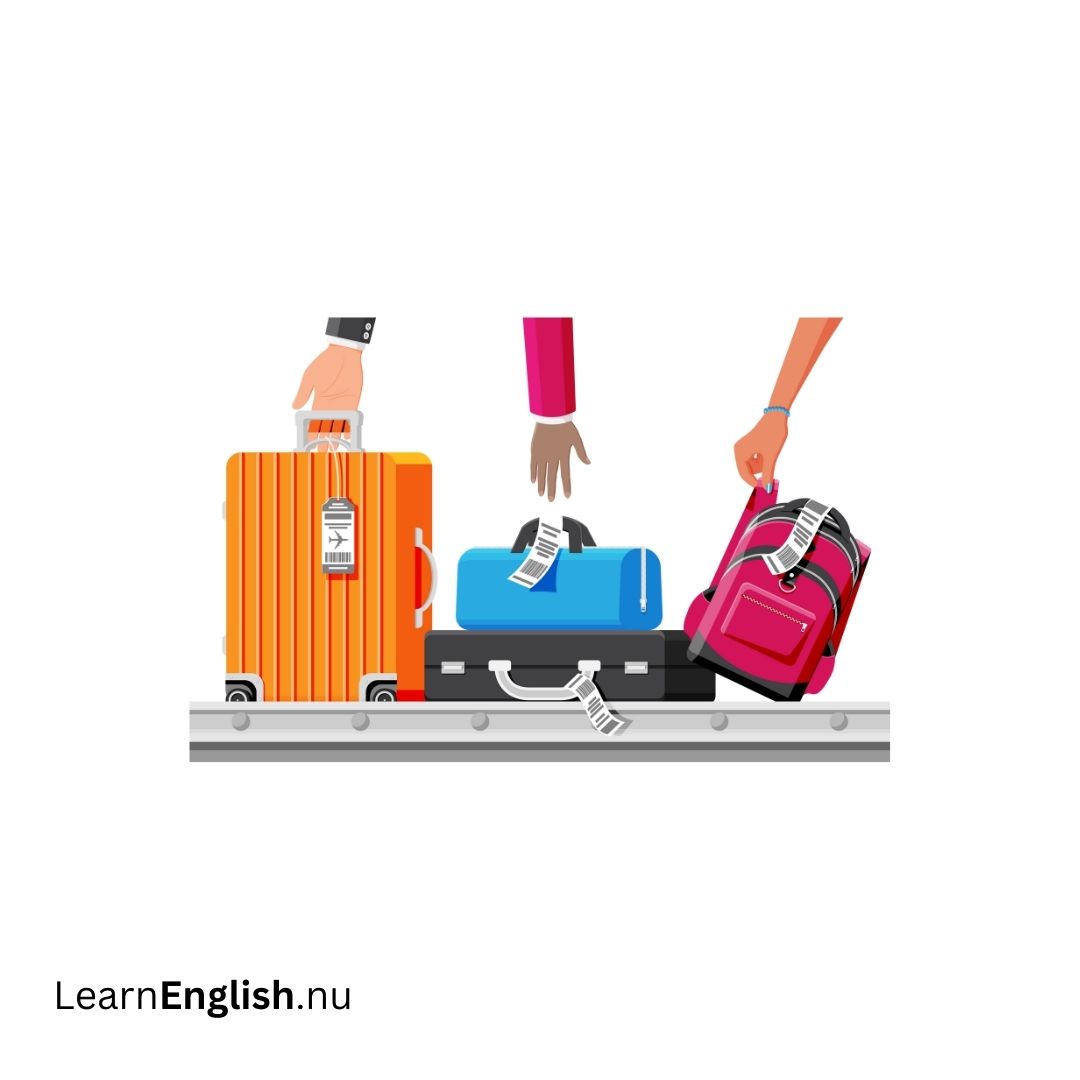 Baggage claim استلام الأمتعة