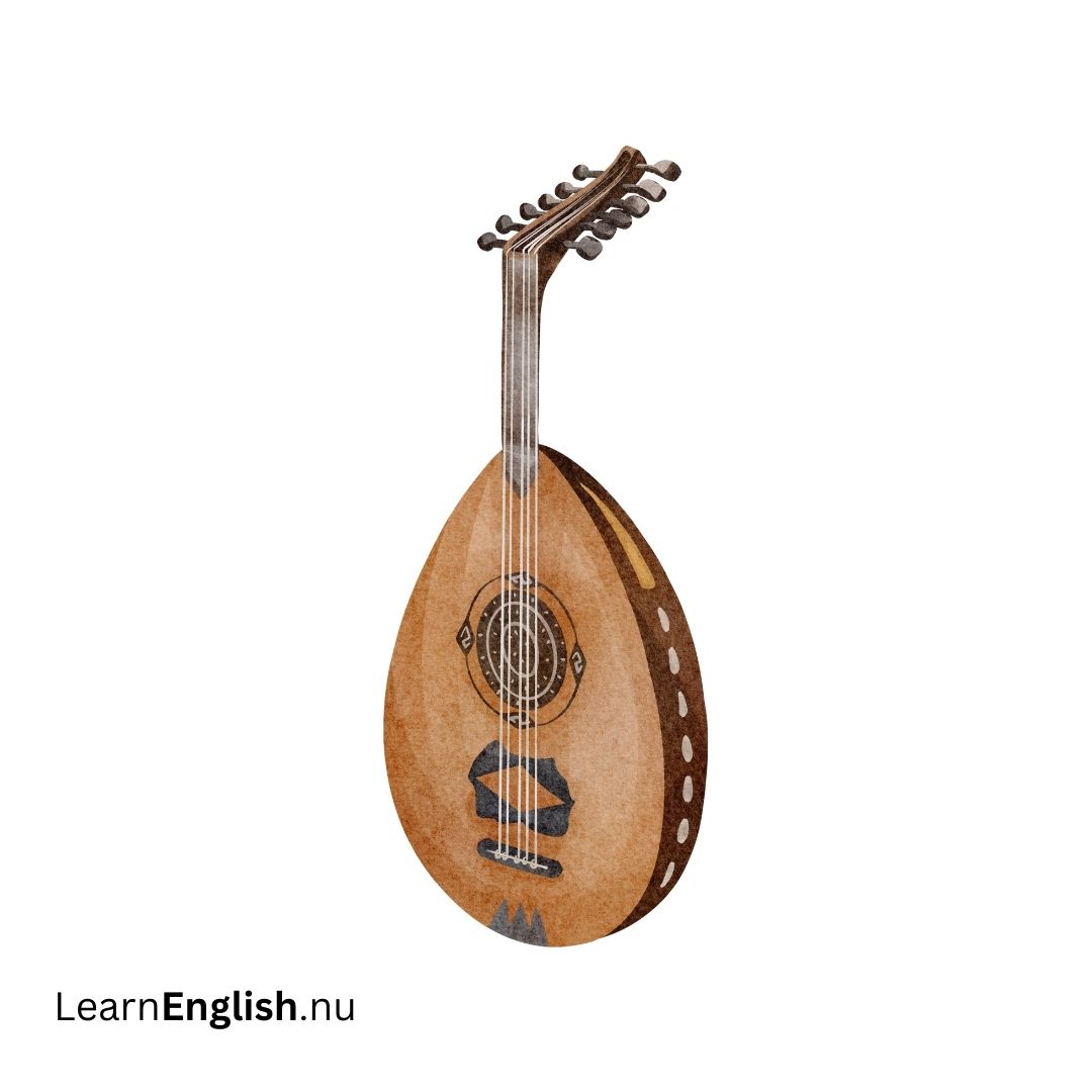 Musical instruments names in Swedish language - learn swedish
