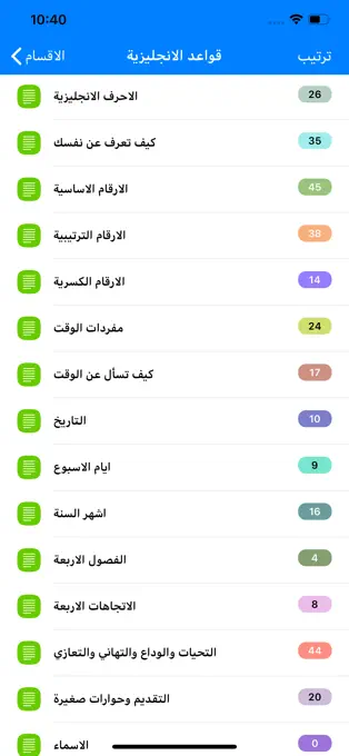 تعلم اللغة الانجليزية للايفون 2025