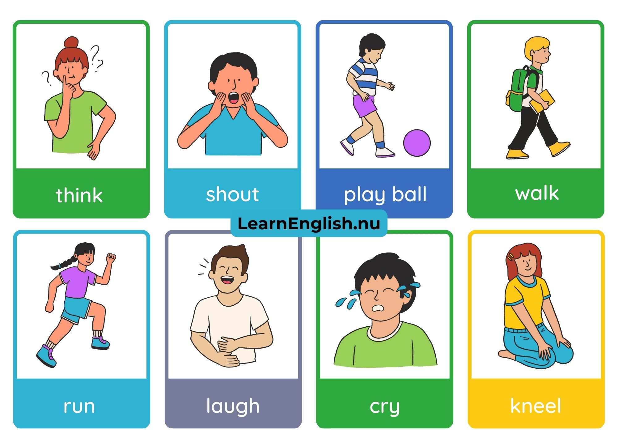 action verbs in english