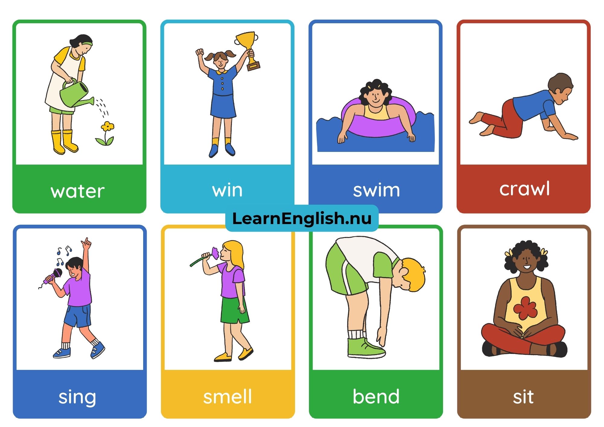 action verbs in english