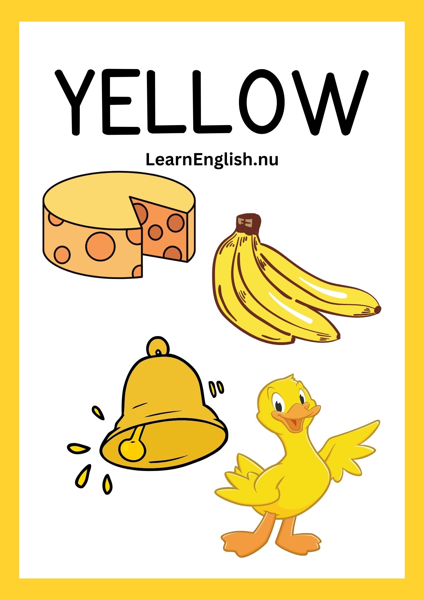 colors in english with pictures