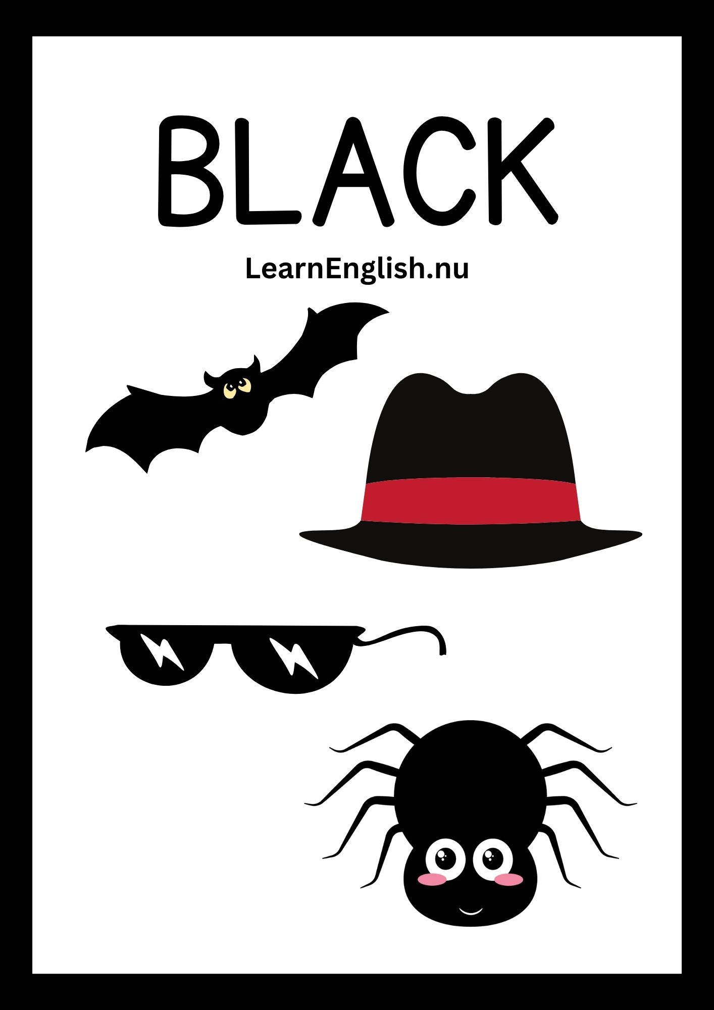 colors in english with pictures