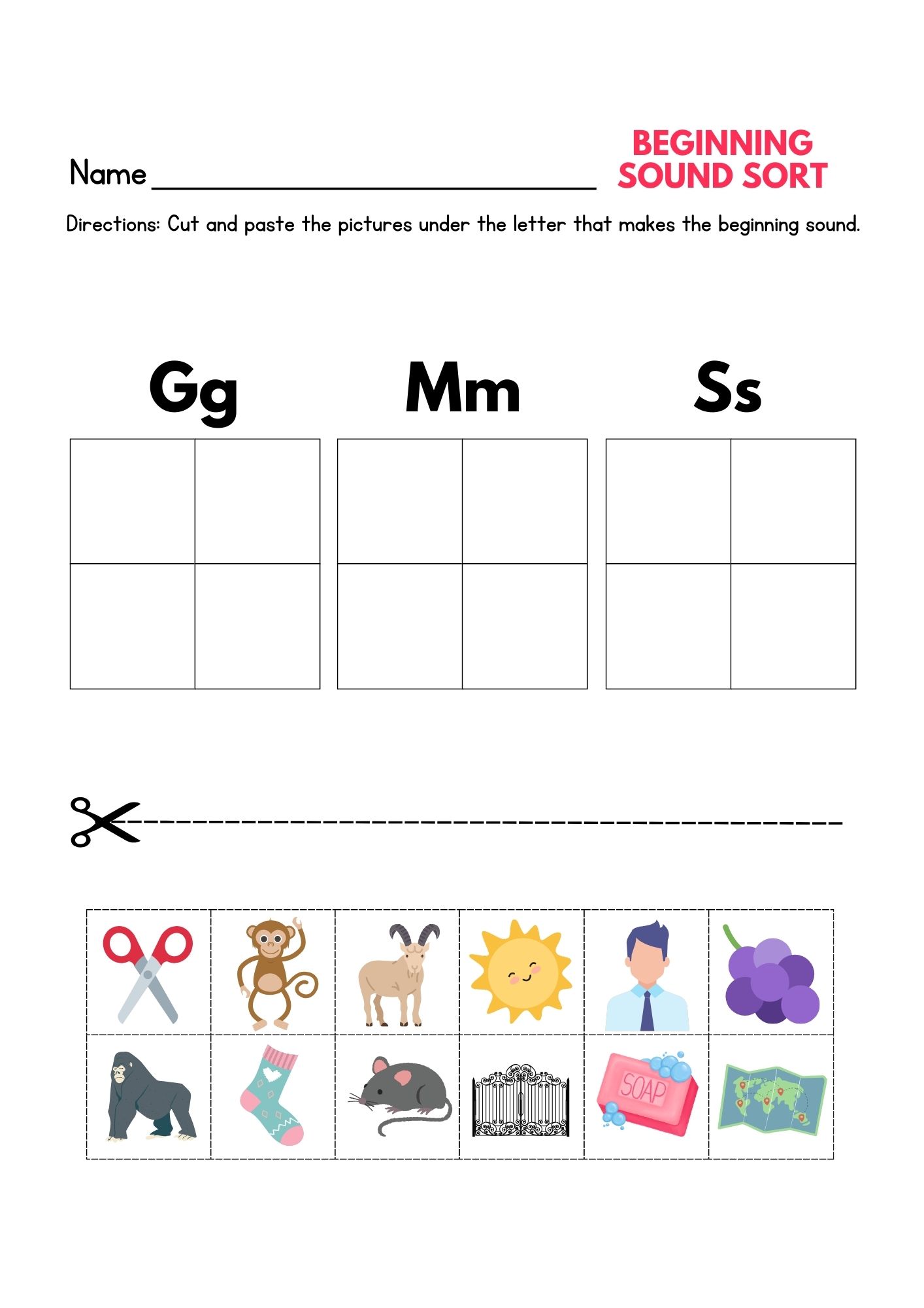 english alphabet worksheet
