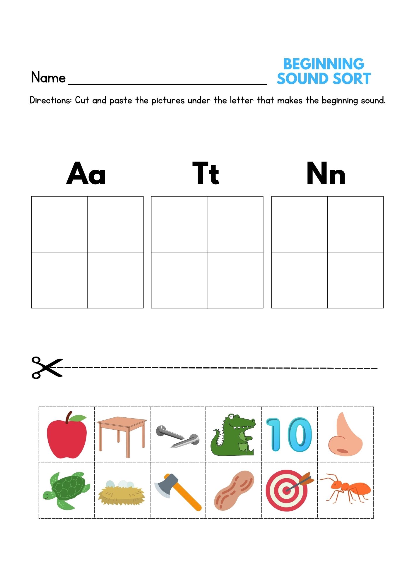 english alphabet worksheet