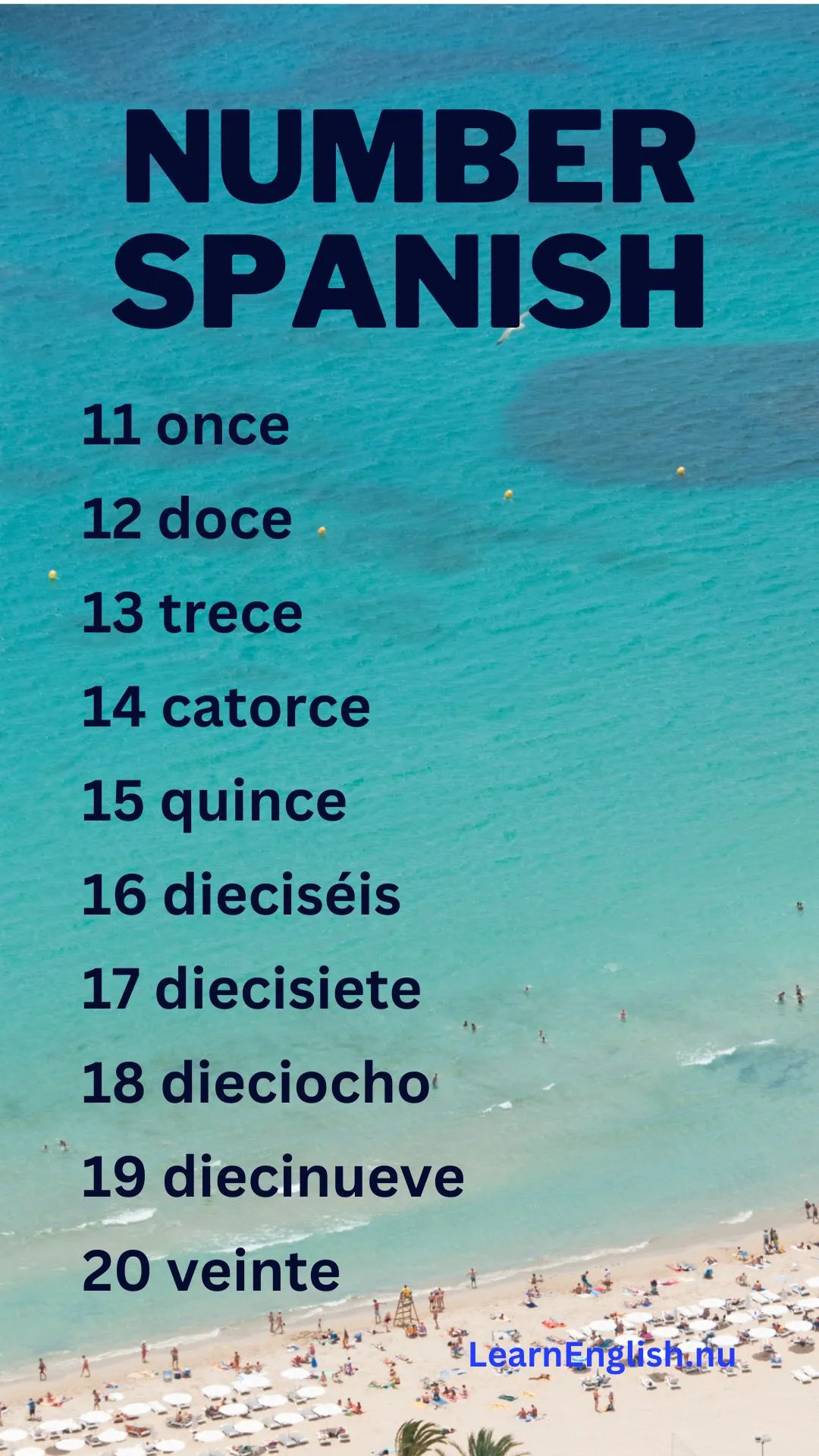numbers in spanish