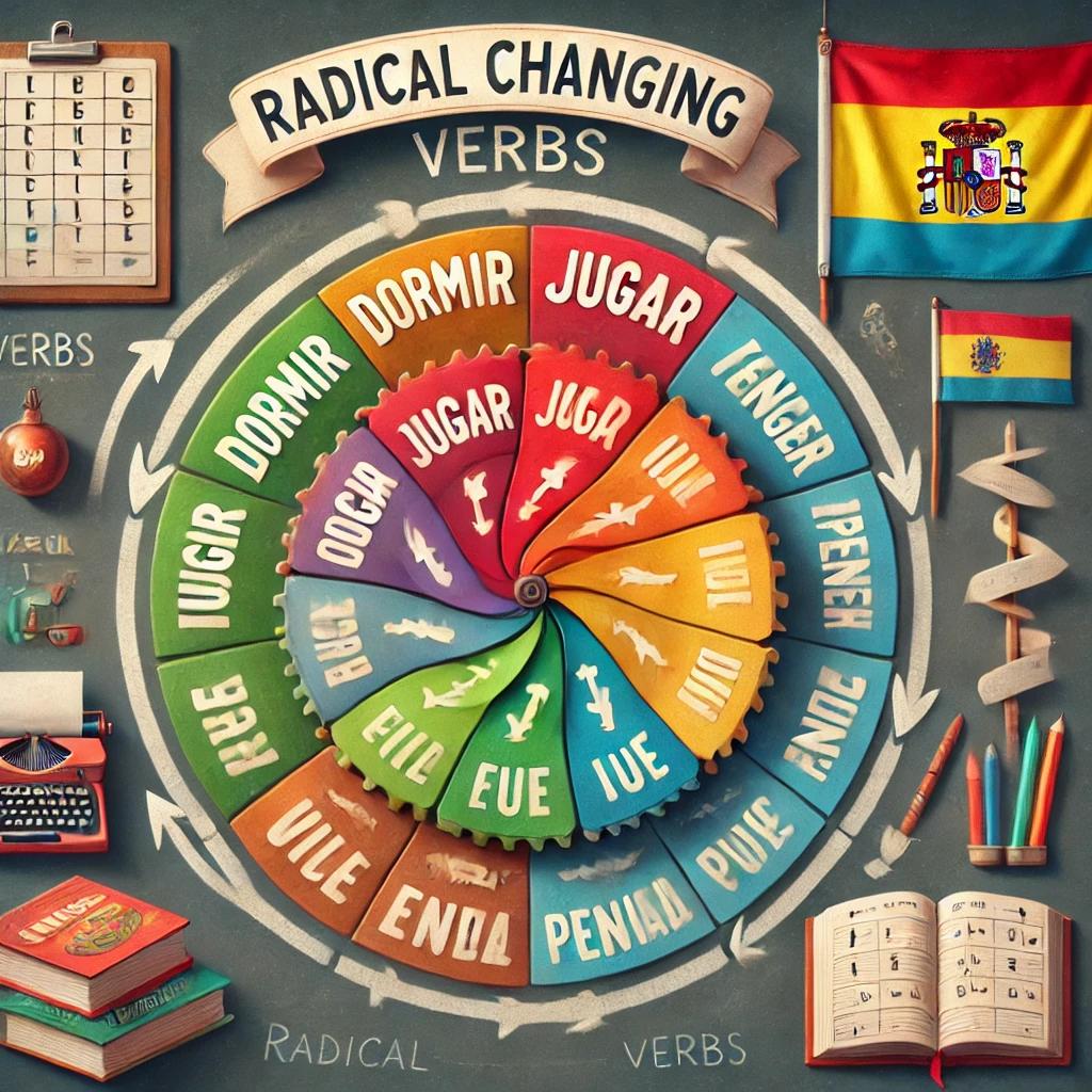 radical changing verbs spanish with examples