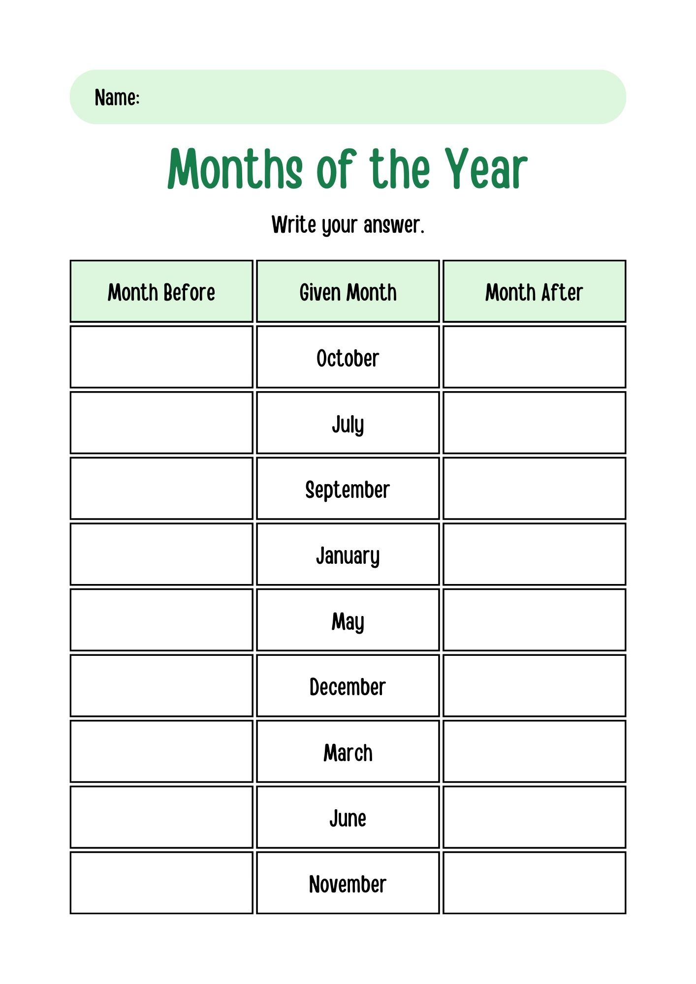 الاشهر بالانجليزي بالصور والصوت