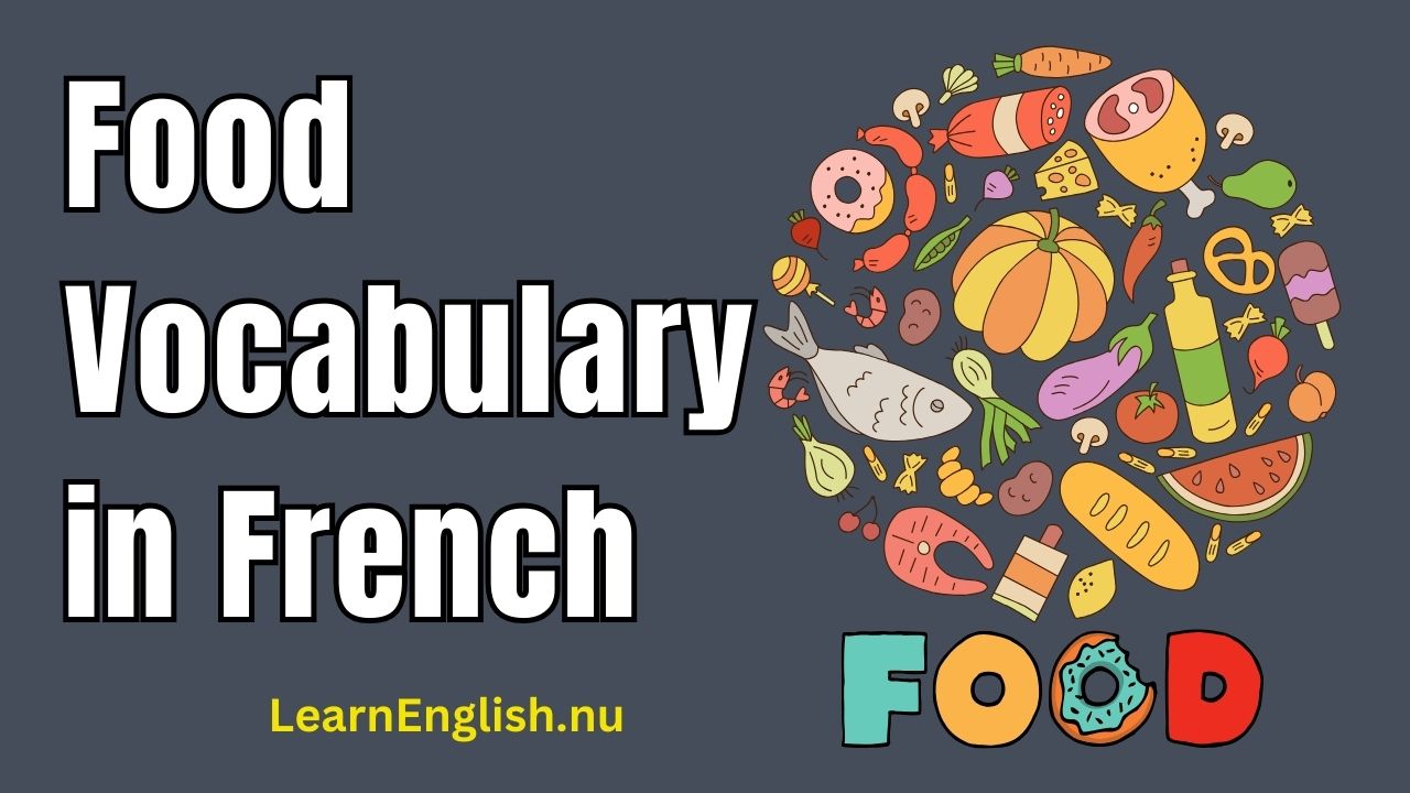 Foods in French