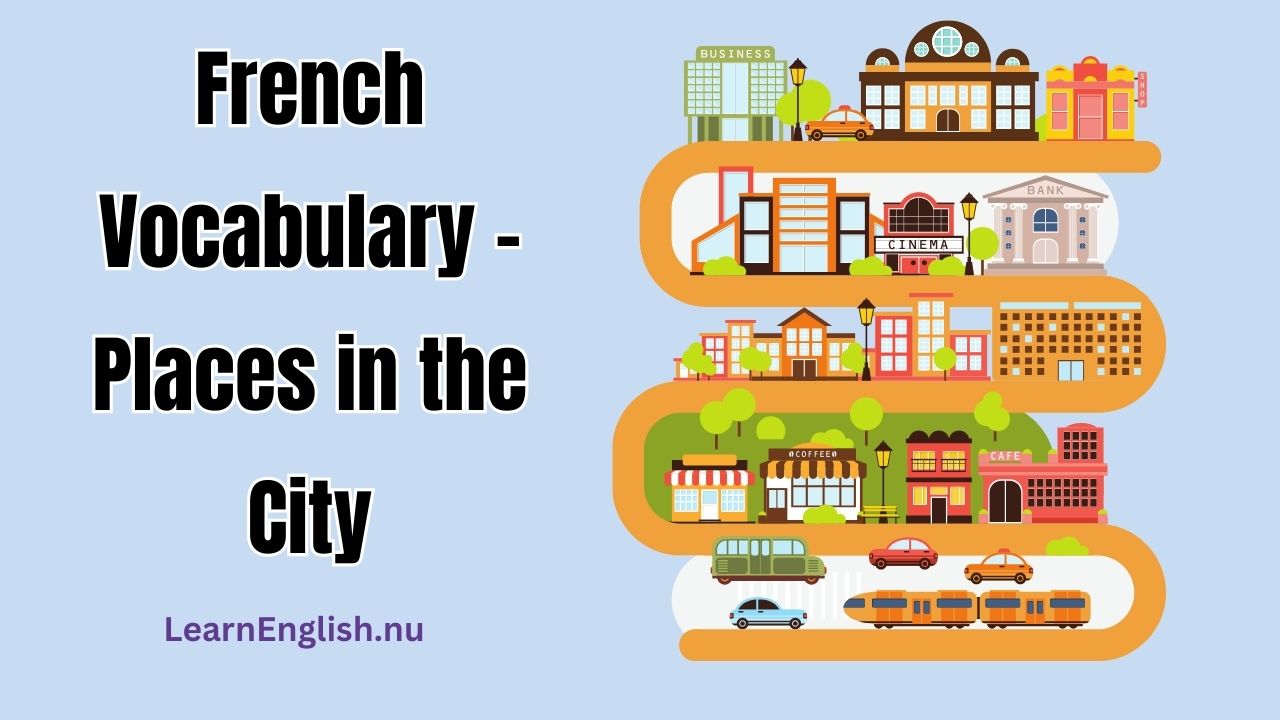 Names of places in French