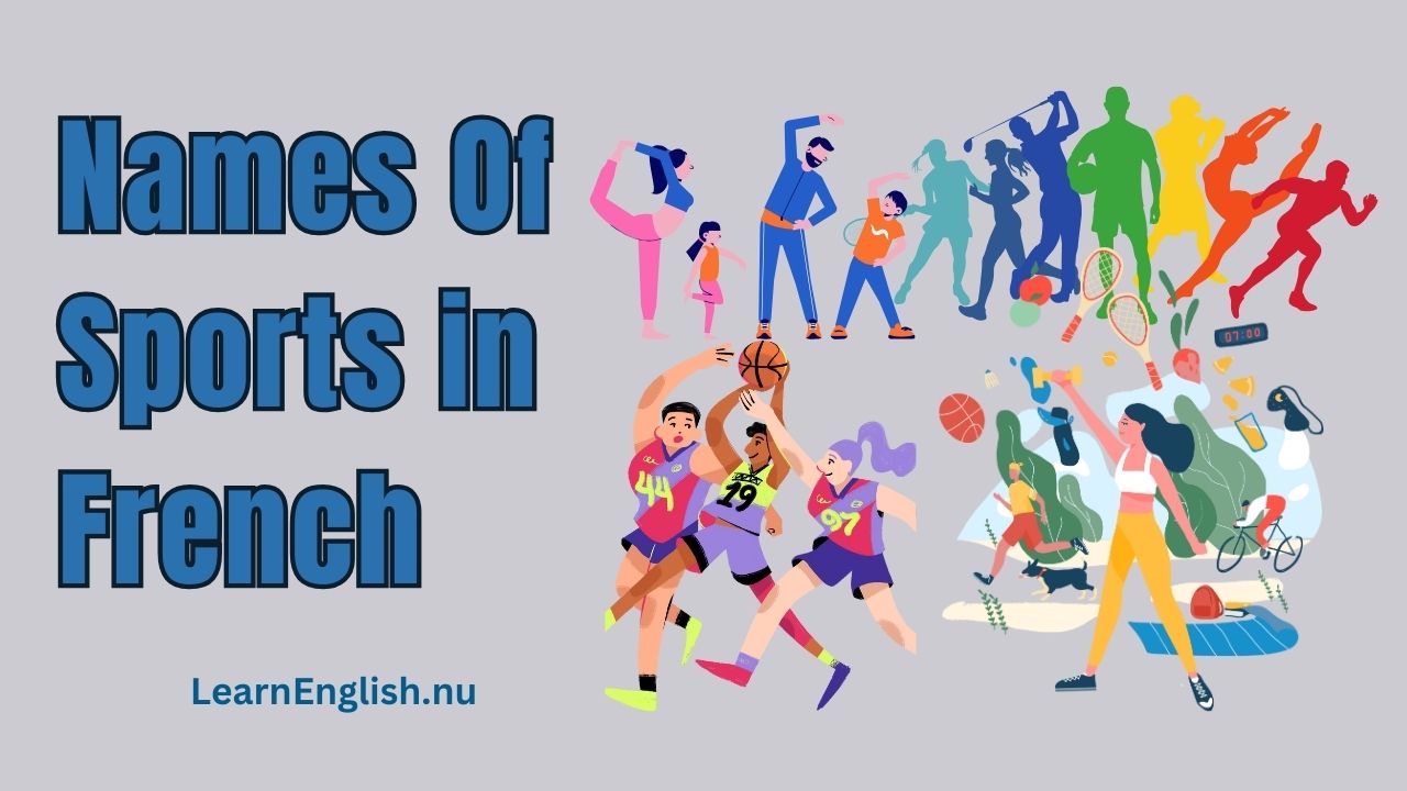 Sports Vocabulary in French