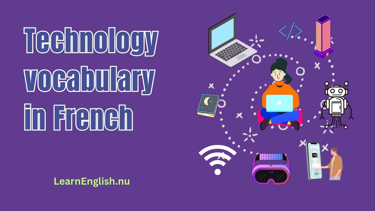 Technology Vocabulary in French