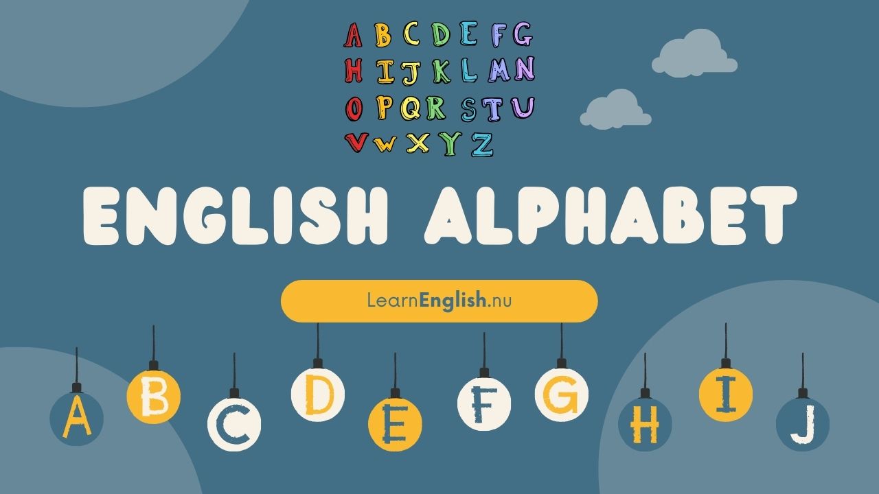 English Alphabet a to z