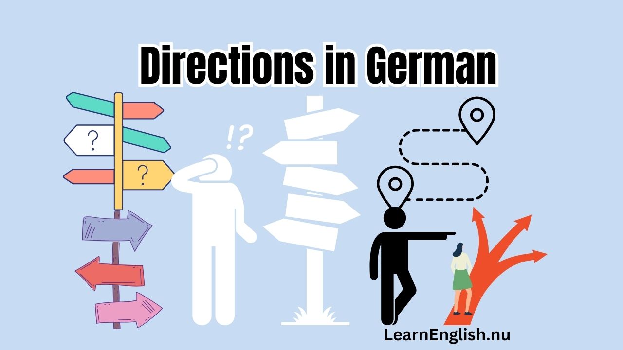 Directions in German
