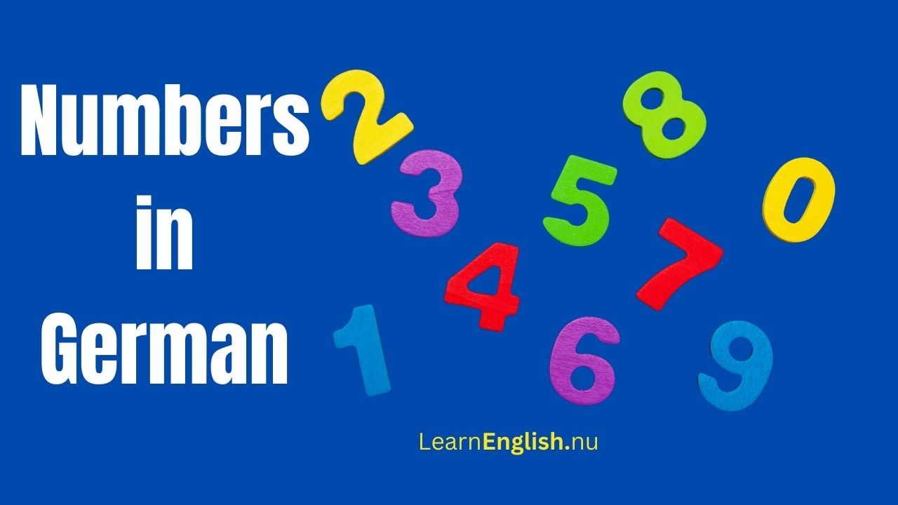 Numbers in German