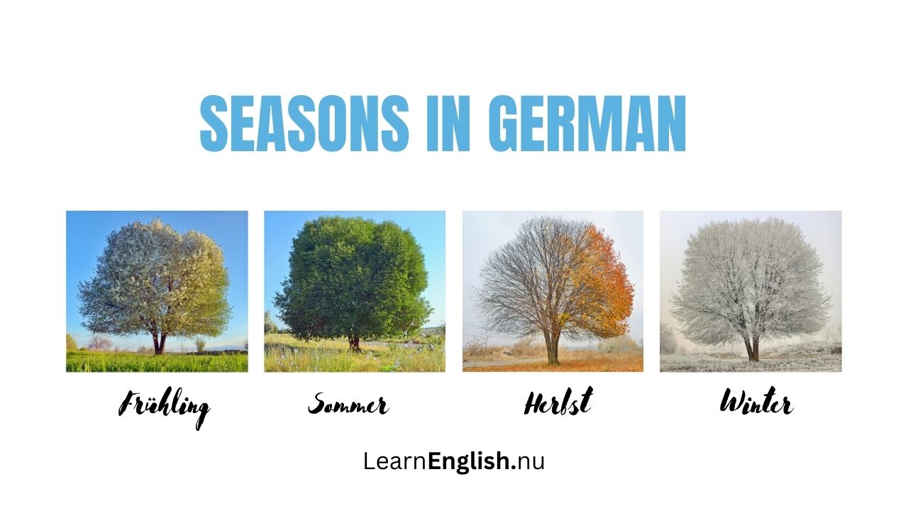 seasons in german pronunciation