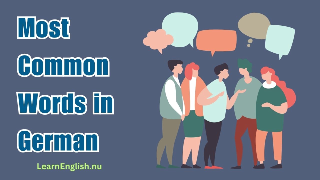 German Lessons: 100 Common German Words You Need to Know
