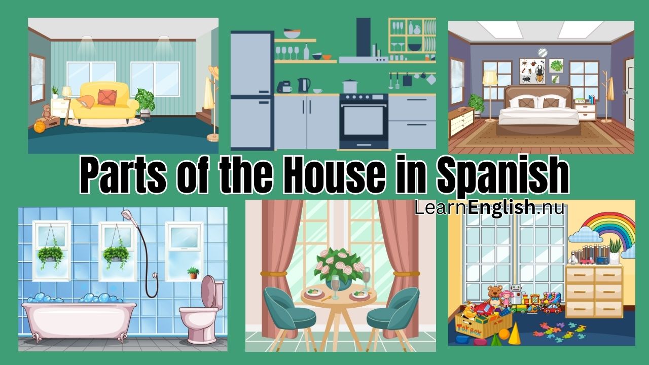 Parts of the House in Spanish: House Vocabulary in Spanish