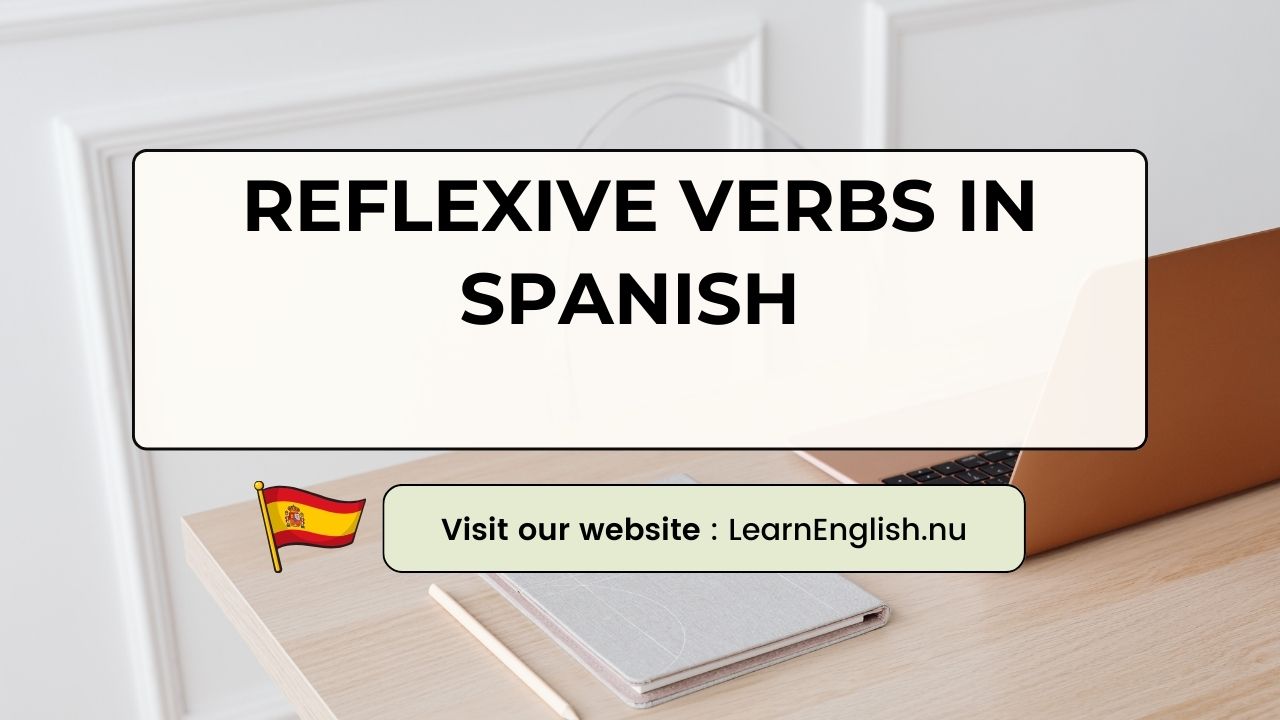 Reflexive verbs in Spanish