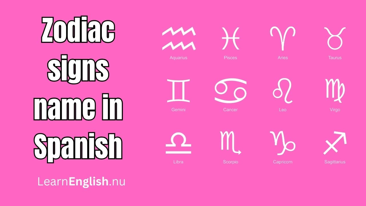 Horoscopes in Spanish: 12 zodiac signs in Spanish