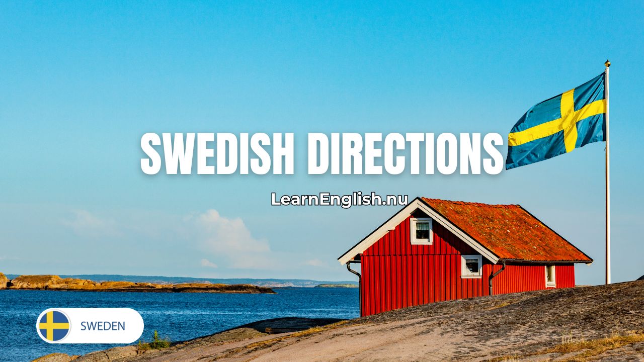 Directions :: Swedish vocabulary